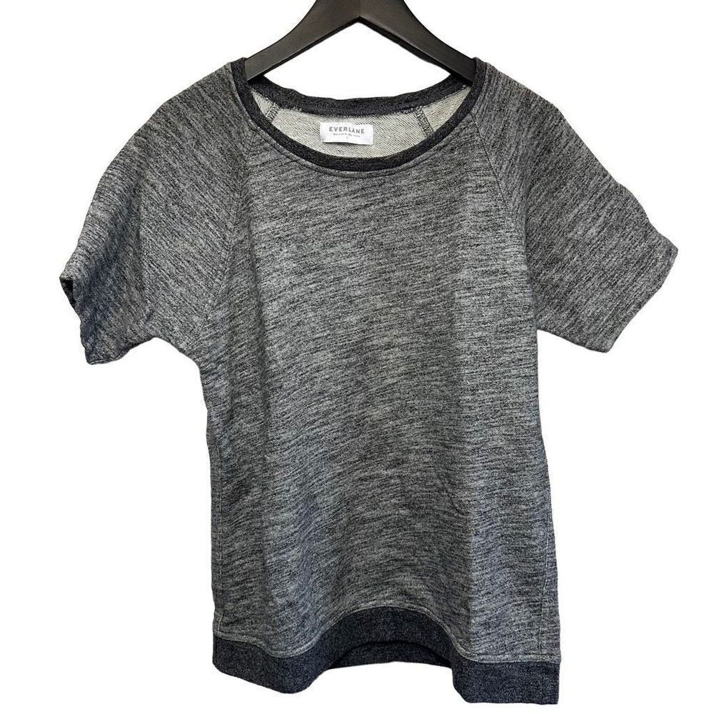 Everlane crewneck short sleeve sweater top size small